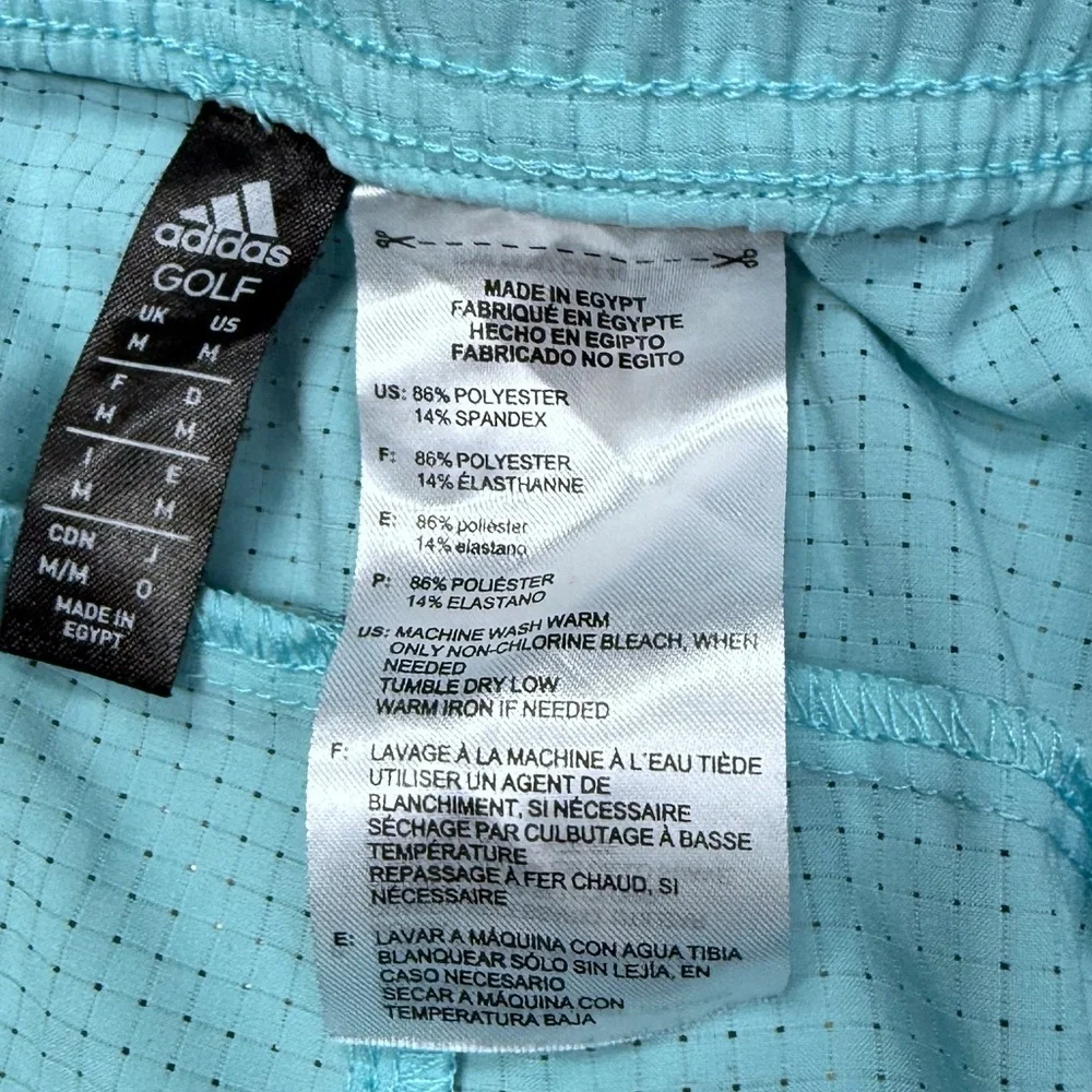 Adidas Golf 9” Shorts Carolina Blue Medium Originals ADVR0834 Training